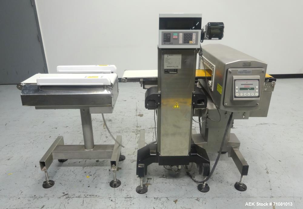 Used SAFELINE - Ishida Combination Metal Detector Checkweigher