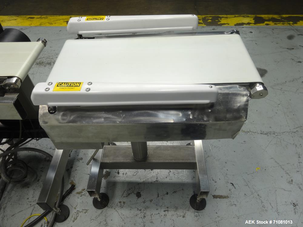 Used- SAFELINE - Ishida Combination Metal Detector Checkweigher