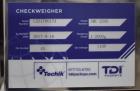 TDI Packsys Model IMC-230S Techik Combination Metal Detector and Checkweigher
