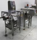 Used Safeline R Series Power Phase Pro Metal Detector and Icore Checkweigher