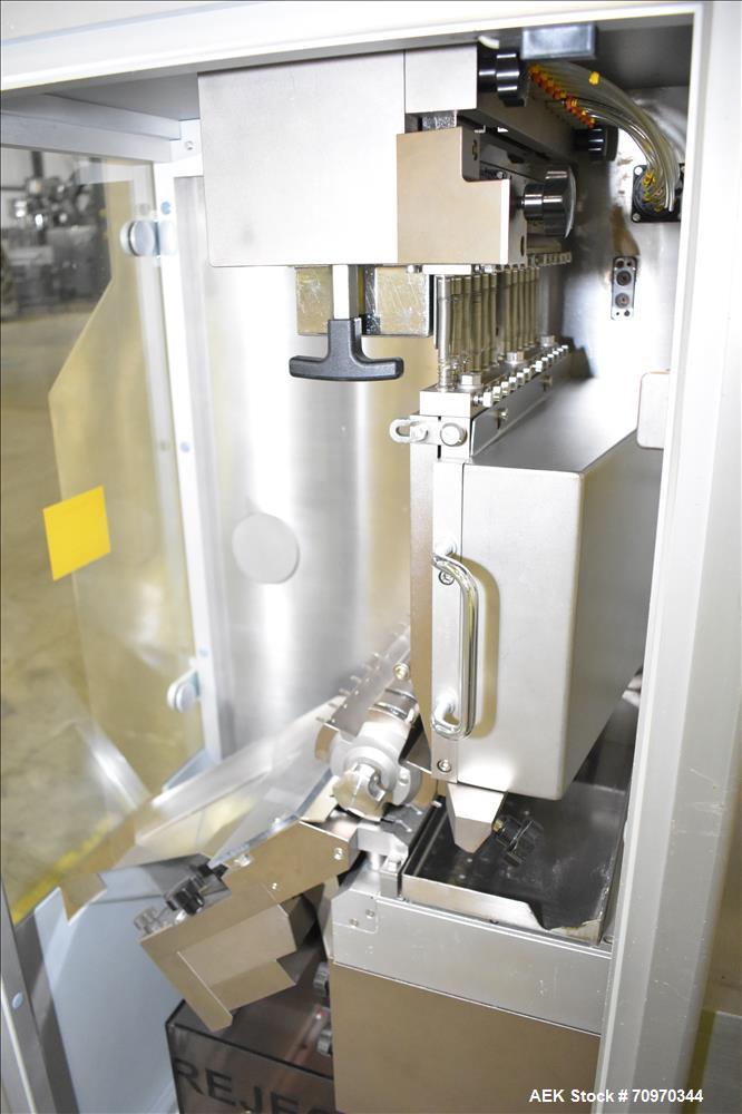 Used- IMA Checkweigher-Tablet Capsule, Model Precisa 120, Tooled for #4 capsule.