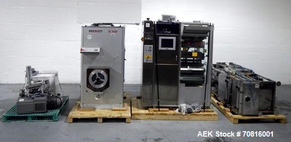 Used IMA Precisa 18 Tablet/Capsule Checkweigher. Never Installed! Capable of speeds up to 200,000 per hour with change parts for checking tablets. Weight range: 1mg - 5000mg with accuracies of +/- 1m...