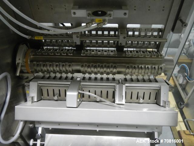Used IMA Precisa 18 Tablet/Capsule Checkweigher. Never Installed! Capable of speeds up to 200,000 per hour with change parts for checking tablets. Weight range: 1mg - 5000mg with accuracies of +/- 1m...