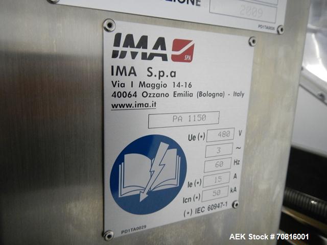 Used IMA Precisa 18 Tablet/Capsule Checkweigher. Never Installed! Capable of speeds up to 200,000 per hour with change parts for checking tablets. Weight range: 1mg - 5000mg with accuracies of +/- 1m...