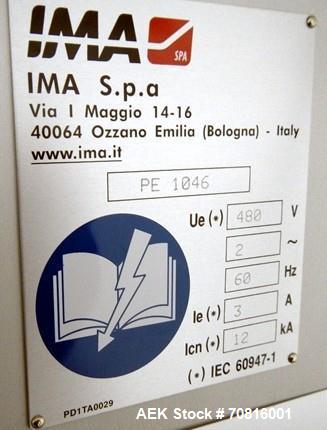 Used IMA Precisa 18 Tablet/Capsule Checkweigher. Never Installed! Capable of speeds up to 200,000 per hour with change parts for checking tablets. Weight range: 1mg - 5000mg with accuracies of +/- 1m...