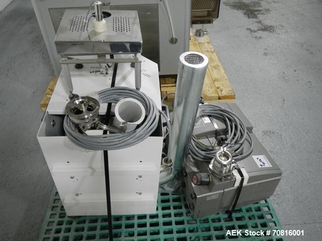 Used IMA Precisa 18 Tablet/Capsule Checkweigher. Never Installed! Capable of speeds up to 200,000 per hour with change parts for checking tablets. Weight range: 1mg - 5000mg with accuracies of +/- 1m...