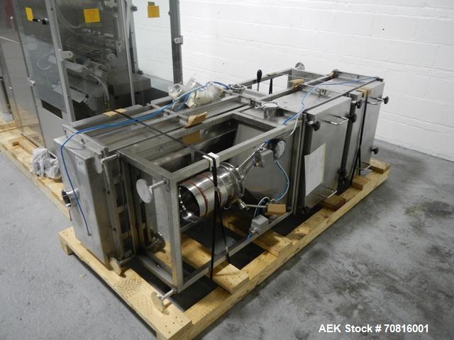 Used IMA Precisa 18 Tablet/Capsule Checkweigher. Never Installed! Capable of speeds up to 200,000 per hour with change parts for checking tablets. Weight range: 1mg - 5000mg with accuracies of +/- 1m...