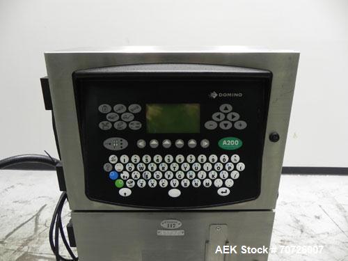 Used Domino A200 Small Character Ink Jet Coder, Model A200