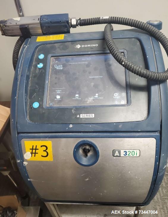 Domino A320i Continuous Inkjet Printer with Serial and Batch Coding
