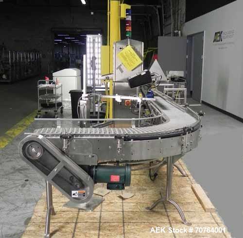 Used Wolke M600 Case Printer with Bar Code Scanner