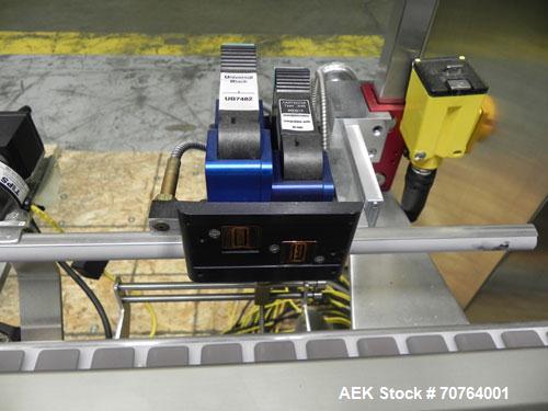 Used Wolke M600 Case Printer with Bar Code Scanner