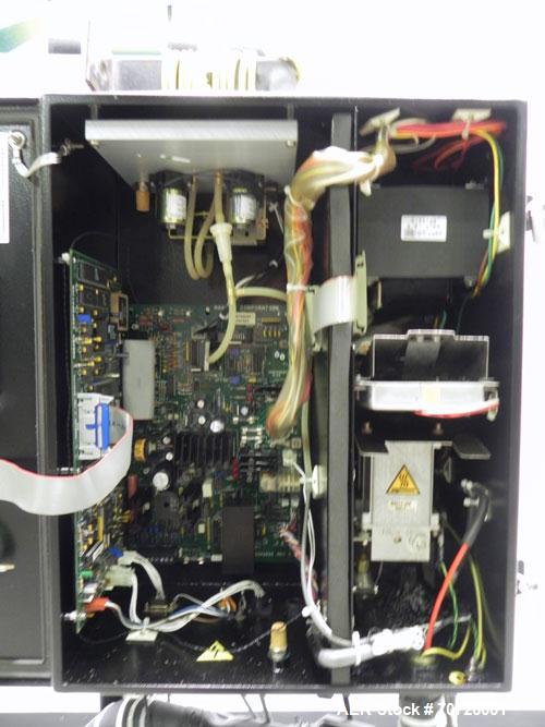 Used Markem Model 9064 Ink Jet Coder. Small character coder with print height up to 1" or 25.4 mm. Message length up to 14" or 356 mm. Stores up to 50 messages. Prints up to 8 lines of text. Printhea...