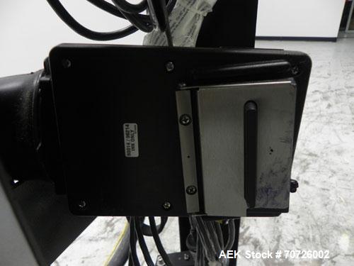 Used Markem Model 9064 Ink Jet Coder. small character coder with print height up to 1" or 25.4 mm. Message length up to 14" or 356 mm. Stores up to 50 messages. Prints up to 8 lines of text. Printhea...