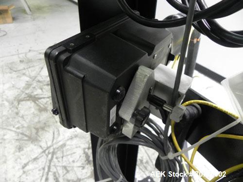 Used Markem Model 9064 Ink Jet Coder. small character coder with print height up to 1" or 25.4 mm. Message length up to 14" or 356 mm. Stores up to 50 messages. Prints up to 8 lines of text. Printhea...