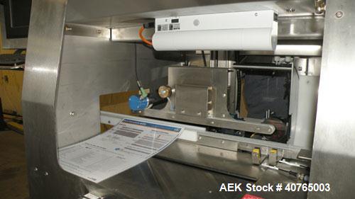 Used Nutec Systems Pharmacarton Coding Inspection System II. Designed for inline, high-resolution digital printing of lot, expiration, and bar codes for pharmaceutical and medical cartons. New design...