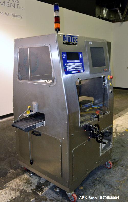 Used- Nutec Systems Pharmacarton Coding Inspection System II