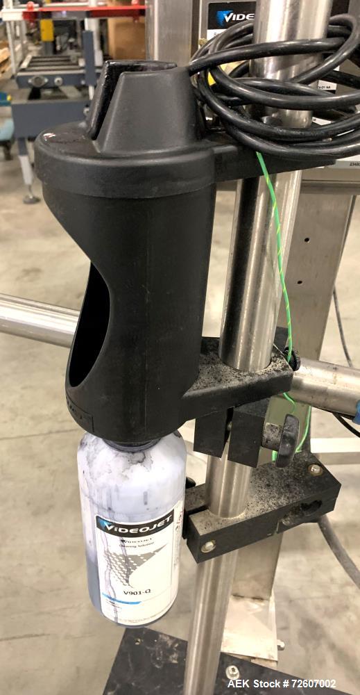 Used VideoJet 1220 Continuous InkJet Coder. Can print 1 to 5 lines of print at speeds of up to 533 fpm (162.5mpm). 10 Characters per inch, single line of print. Nominal character height selectable fr...