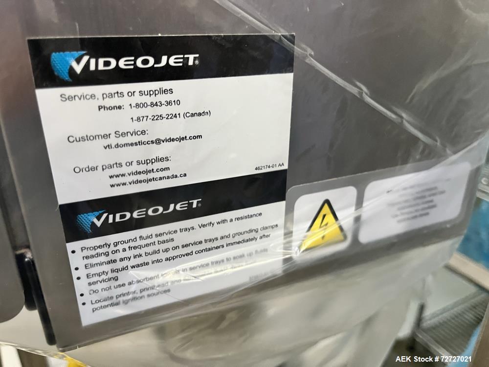 Gebrauchter Video-Jet-Tintenstrahlcodierer, Modell 1550.