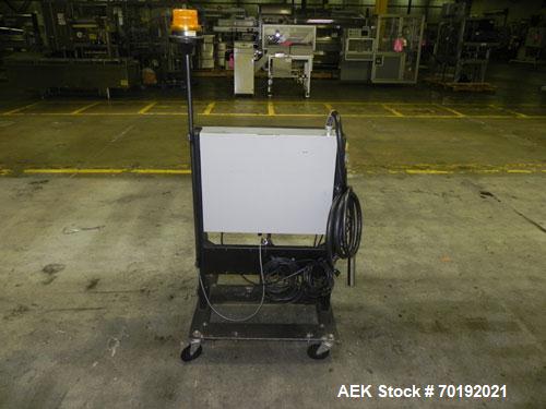 Used Videojet Model 37e Ink Jet Coder. Machine is capable of printing at speeds up to 123 feet per minute (37 meters per minute). Can do a 7 x 9 matrix on single line or 5 x 7 matrix on dual line. Pr...