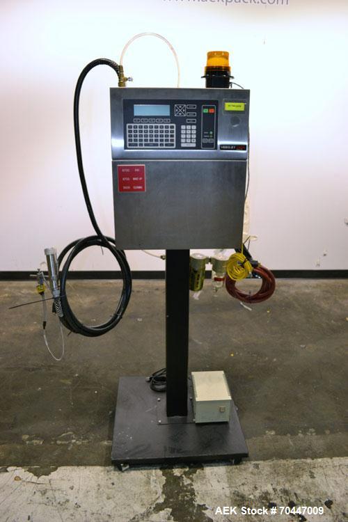 Used- VideoJet Excel/100 Single Head Ink Jet Coder.