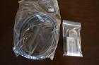 Unused- Foxjet Model 2464238 Stainless Steel Ink Jet Coder Print Head with Foxjet Marksman Duo Push Button Controller with Full Alpha Numeric Keypad. Conveyor  Mount Kits, Pro Series AC STII Type Ink...