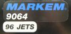Used Markem Model 9064 Ink Jet Coder. small character coder with print height up to 1