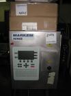 Used Markem Coder, Model 9096S. Print head on stainless steel stand with controls, 115/230 volt, serial #050531.
