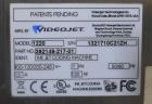 Used- VideoJet 1220 Continuous InkJet Coder. Can print 1 to 5 lines of print at speeds of up to 533 fpm (162.5mpm). 10 Chara...