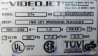 Used Videojet Model 37e Ink Jet Coder. Machine is capable of printing at speeds up to 123 feet per minute (37 meters per minute). Can do a 7 x 9 matrix on single line or 5 x 7 matrix on dual line. Pr...