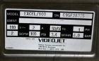 Used Videojet Excel 100 Series Ink Jet Printer. Designed for multiple-line codes with a single printhead, at production-line speeds of more than 1832 characters per second.Small character printer wit...