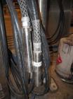 Used Videojet Ink Jet Marking Machine, Model Excel/273SE. 1/50/60/100-240 volt, 2 scfm, 100 psi. Includes 2 printing heads and a pedestal stand.
