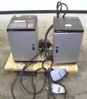 Used Video Jet Maxum Large Character Case Coder. Dual Module unit capable of printing single to four lines of print. Character size: 3/8