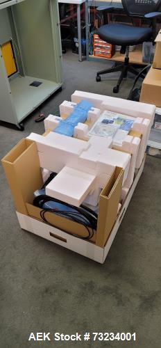 Industrial UV Laser Marking Machine – Keyence MDU-1000C with 2D Code Reader