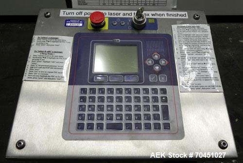 Used Video Jet Model XYMARK 500SL (3410) High Speed Steered-Beam Laser Coder