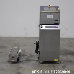 Used- Markem-Imaje Laser Coder, Type 7031. Production line speed maximum 300m/min. Marking speed maximum 1,000 characters/s....