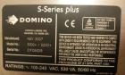 Used Domino S300 Plus Purple Laser Coder, capable of producing two lines of code in excess of 1000 bottles per minute. Laser type sealed CO2. Power 35W. Characters per second: 800. Line speed up to 3...