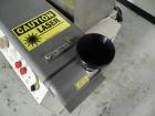 Used Markem Model SmartLase 110 Laser Printer. Capable of speeds up to 400 characters per second. Unit includes Fumex air purifier. Machine has a wave-length rating of 9.3M. Machine can code 1-4 line...
