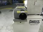 Used Markem Model SmartLase 110 Laser Printer. Capable of speeds up to 400 characters per second. Unit includes Fumex air purifier. Machine has a wave-length rating of 9.3M. Machine can code 1-4 line...