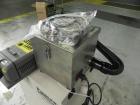 Used Markem Model SmartLase 110 Laser Printer. Capable of speeds up to 400 characters per second. Unit includes Fumex air purifier. Machine has a wave-length rating of 9.3M. Machine can code 1-4 line...