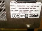 Used Videojet Focus 1000 Laser Coder with adjustable stand