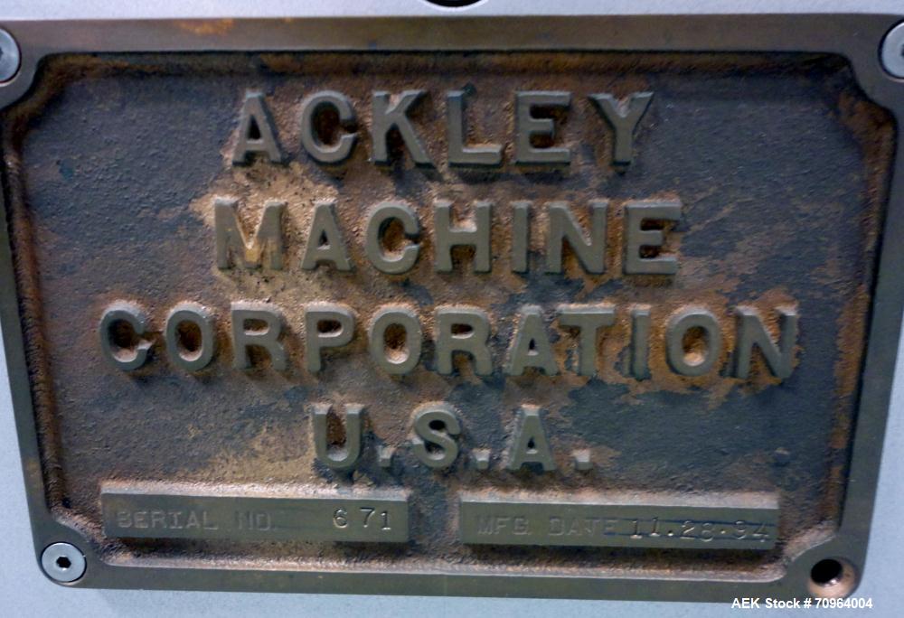 Used- Ackley Machine Cantilever Capsule Tablet Printer