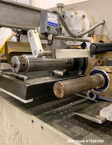 Used Ackley Adjustable Incline Cantilever Ramp Printing Machine – 200,000 UPH