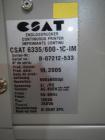 Used- CSAT 6335/600-IC-IM Digital Continuous Printer