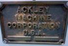Used- Ackley Machine Cantilever Capsule Tablet Printer