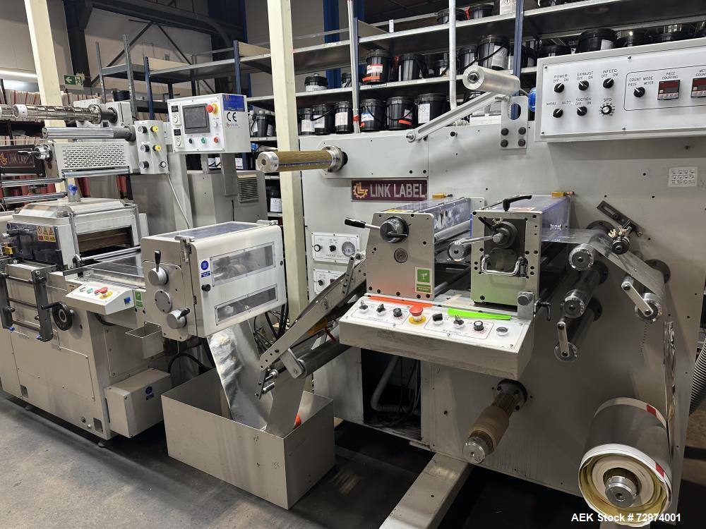 Used- Link Label Hot Foil Stamping Machine