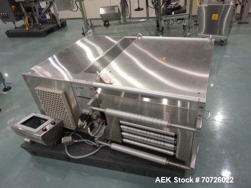 Used Hapa UV Ink 1 Color Printer, Model H231-1, Serial #21865, 2002. Last used on Uhlmann UPS4 thermoformer.