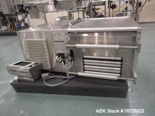 Used Hapa UV Ink 1 Color Printer, Model H231-1, Serial #21865, 2002. Last used on Uhlmann UPS4 thermoformer.