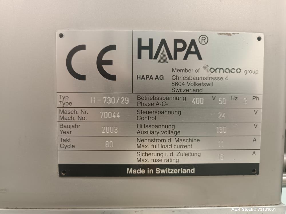 Hapa Printer Model H730/29