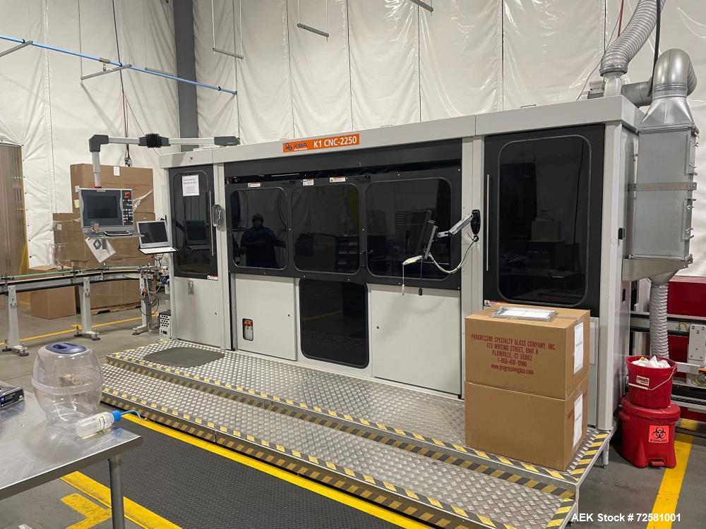 Used KBA Kammann Decorating Press 6 Color for Bottles