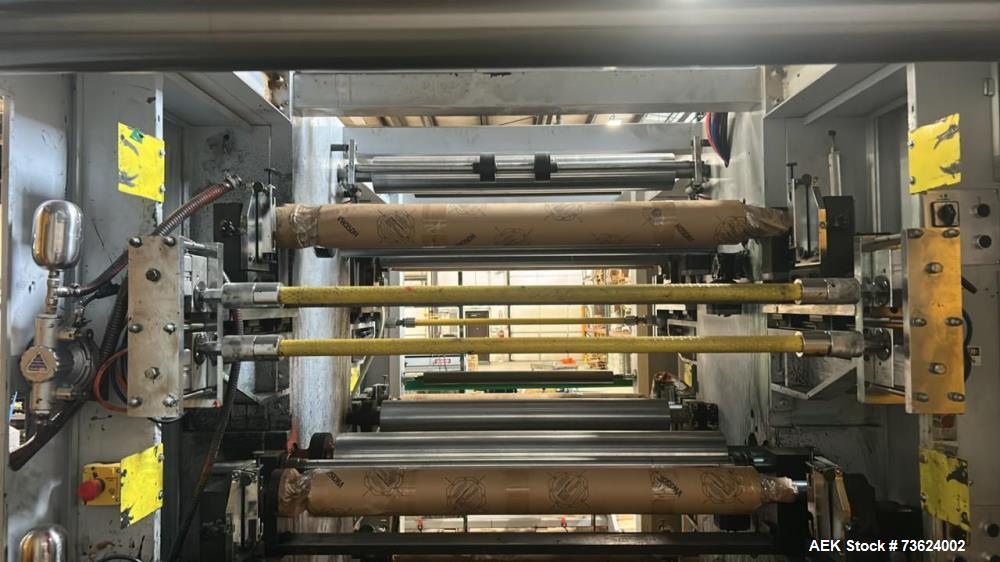 Used LYT-6-1000 6-Color Flexographic Printing Machine – 1200mm Wide Web Flexo Press System